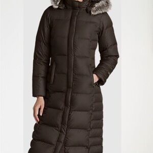 NWOT Eddie Bauer Women’s Lounge Down Parka Duffle Coat